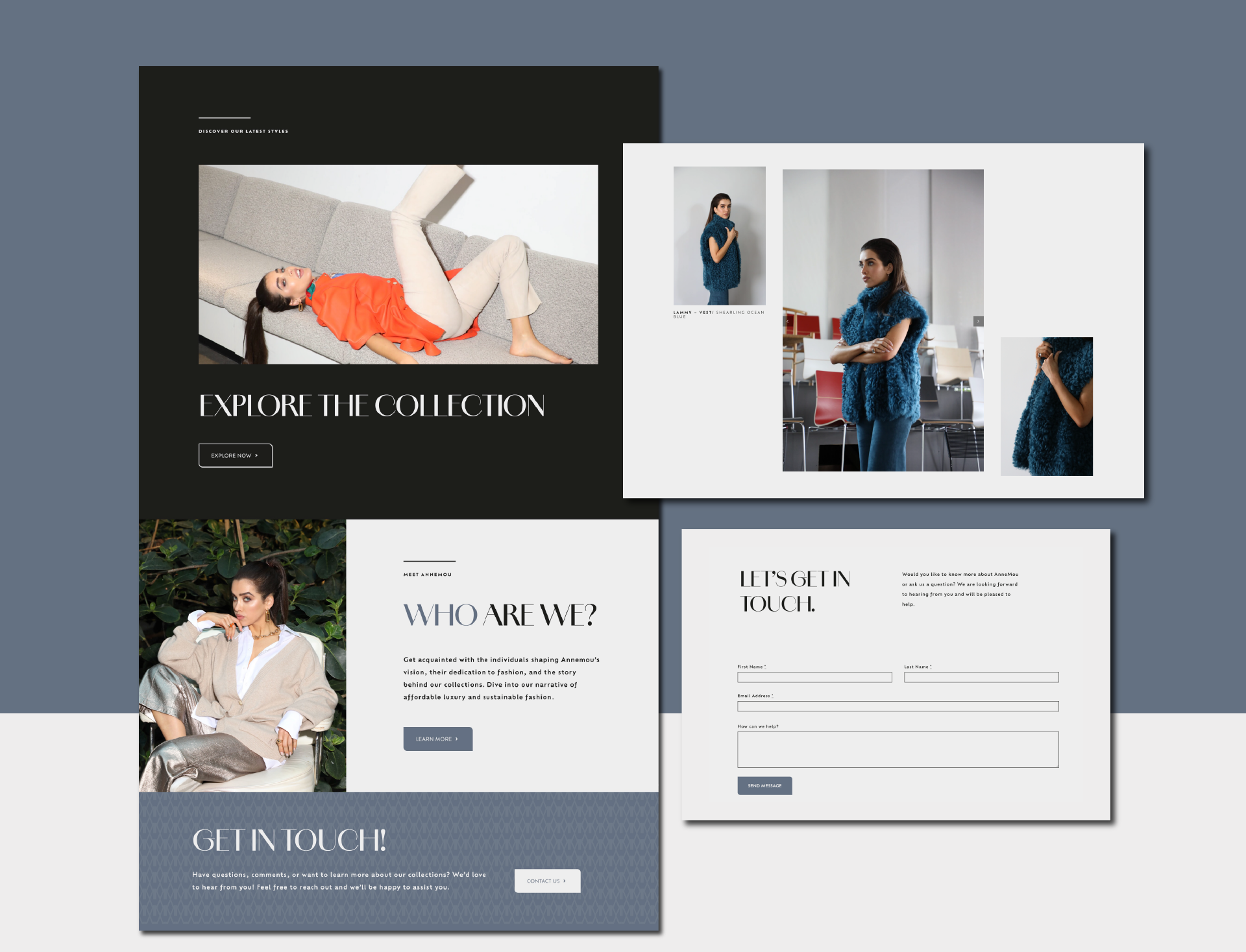 Annemou Impressie Website